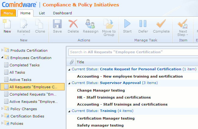 employee certification software